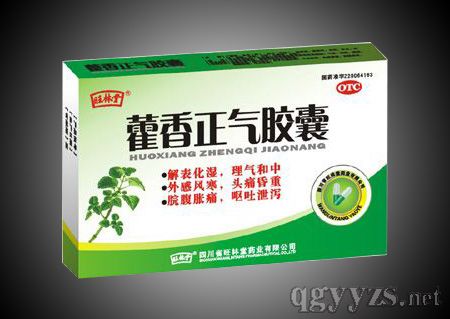 藿香正氣膠囊(24粒)
