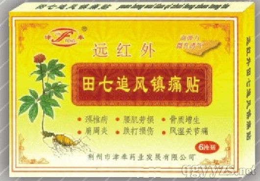 遠(yuǎn)紅外田七追風(fēng)鎮(zhèn)痛貼