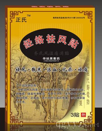 經(jīng)絡(luò)祛風(fēng)貼
