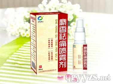 麝香祛痛靈噴劑