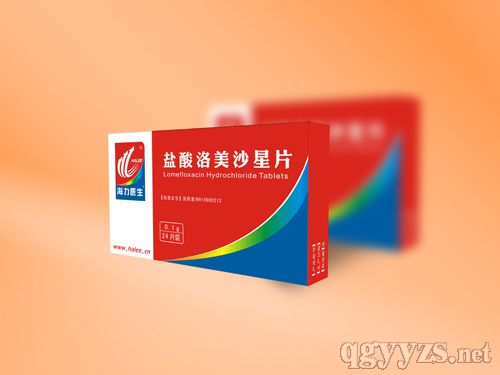 鹽酸洛美沙星片