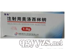 注射用美洛西林鈉0.5g