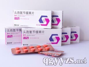 頭孢氨芐緩釋片