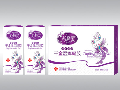 藥精靈牌千金濕癢凝膠