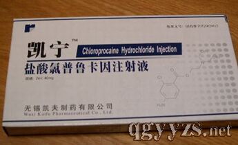 鹽酸氯普魯卡因注射液