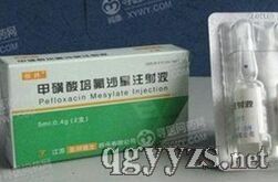 甲磺酸培氟沙星注射液