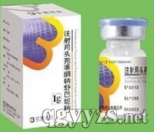 注射用頭孢哌酮鈉舒巴坦鈉