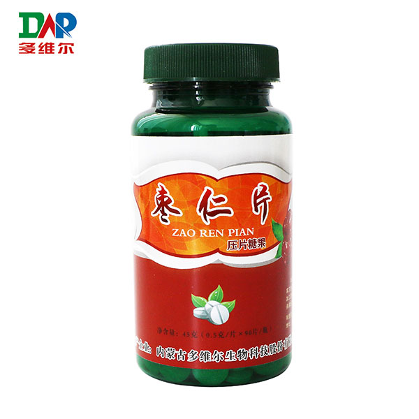 棗仁片壓片糖果