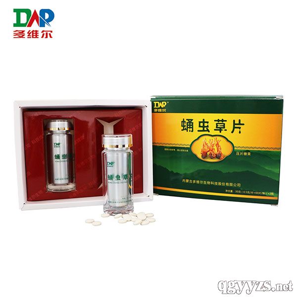 蛹蟲草片壓片糖果(精裝)