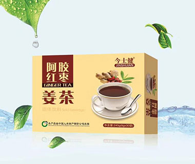 阿膠紅棗姜茶