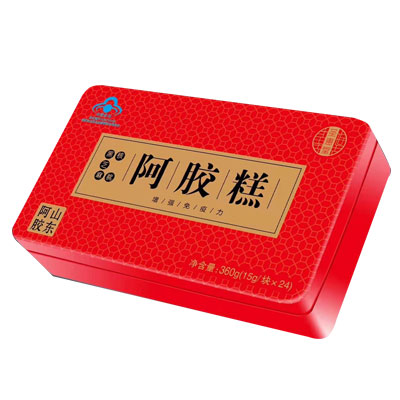 黑芝麻核桃阿膠糕