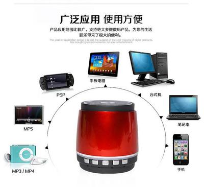 無線藍牙音箱 迷你便攜的多功能音響伴侶